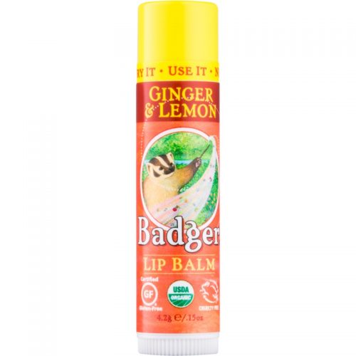 Badger Classic Ginger & Lemon balsam do ust 4,2 g