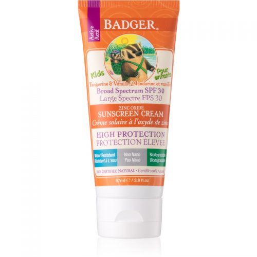 Badger Sun dziecięcy krem do opalania SPF 30 87 ml