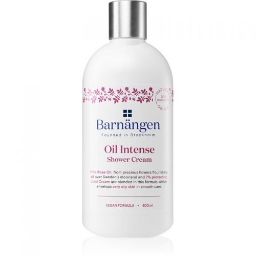 Barnängen Oil Intense łagodny krem pod prysznic do skóry suchej i bardzo suchej 400 ml