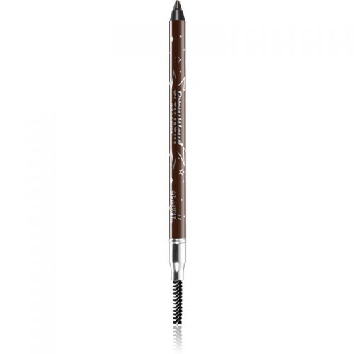 Barry M Brow Wow precyzyjny ołówek do brwi ze szczotką odcień Medium – Dark