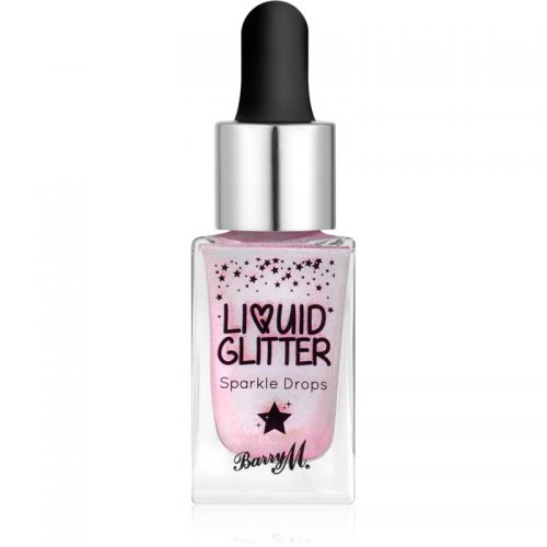Barry M Liquid Glitter brokat do twarzy i ciała odcień Poppin 13 ml