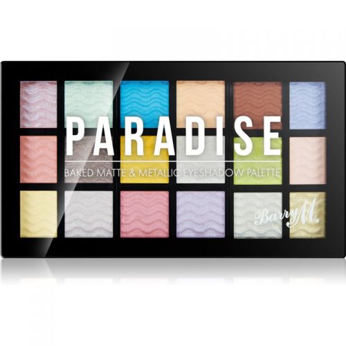 Barry M Paradise paleta cieni do powiek 18 x 0,9 g