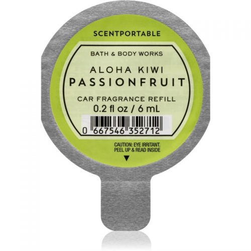 Bath & Body Works Aloha Kiwi Passionfruit odświeżacz do samochodu napełnienie 6 ml