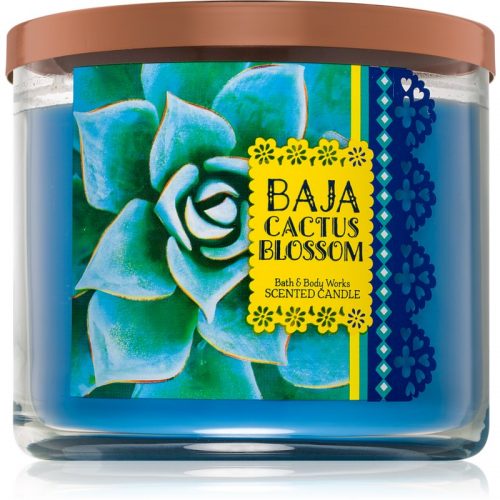 Bath & Body Works Baja Cactus Blossom świeczka zapachowa 411 g