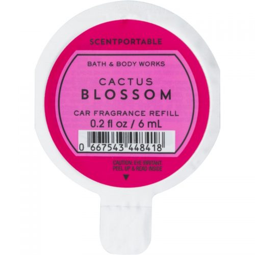 Bath & Body Works Cactus Blossom odświeżacz do samochodu napełnienie 6 ml