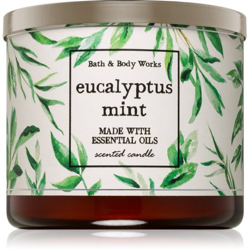 Bath & Body Works Eucalyptus Mint świeczka zapachowa I. 411 g