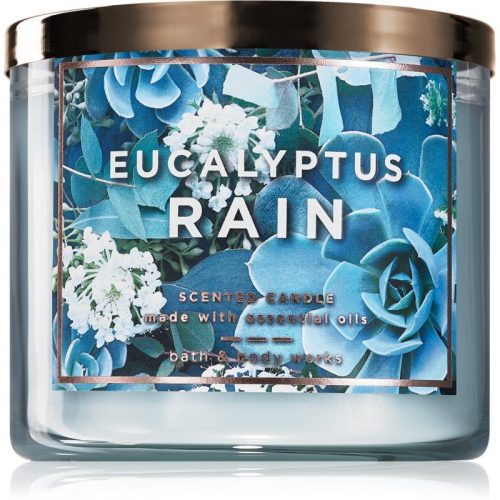 Bath & Body Works Eucalyptus Rain świeczka zapachowa II. 411 g
