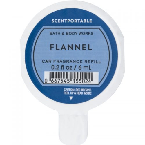 Bath & Body Works Flannel odświeżacz do samochodu napełnienie 6 ml