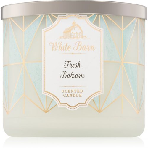Bath & Body Works Fresh Balsam świeczka zapachowa II. 411 g