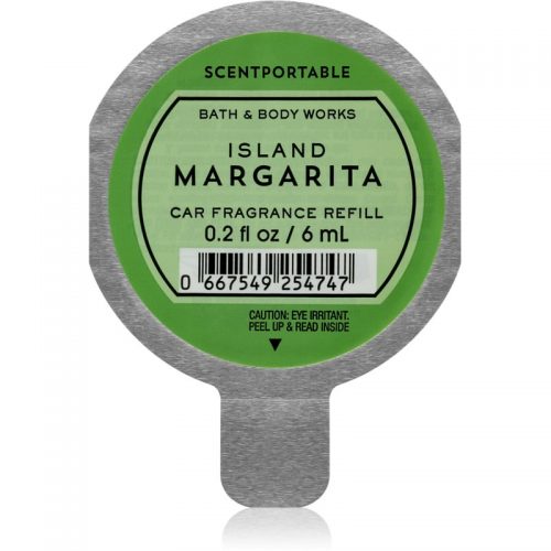 Bath & Body Works Island Margarita odświeżacz do samochodu napełnienie 6 ml