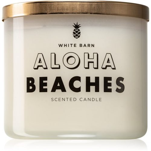 Bath & Body Works Mahagony Coconut świeczka zapachowa (Aloha Beaches) 411 g