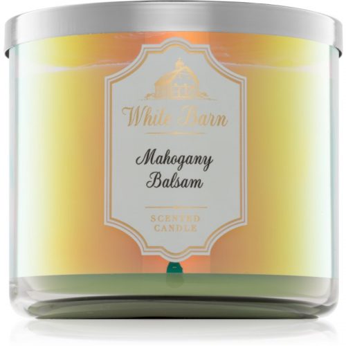 Bath & Body Works Mahogany Balsam świeczka zapachowa I. 411 g