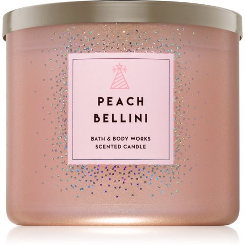 Bath & Body Works Peach Bellini świeczka zapachowa 411 g