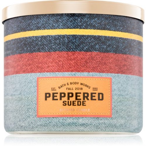 Bath & Body Works Peppered Suede świeczka zapachowa I. 411 g