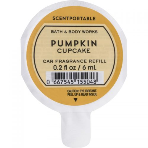 Bath & Body Works Pumpkin Cupcake odświeżacz do samochodu napełnienie 6 ml