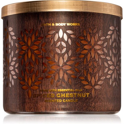 Bath & Body Works Spiced Chestnut świeczka zapachowa 411 g