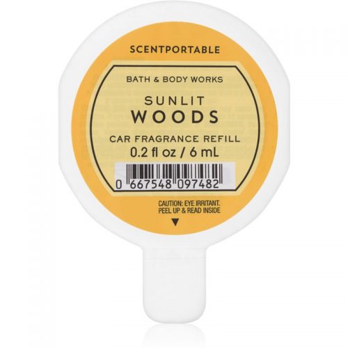 Bath & Body Works Sunlit Woods odświeżacz do samochodu 6 ml