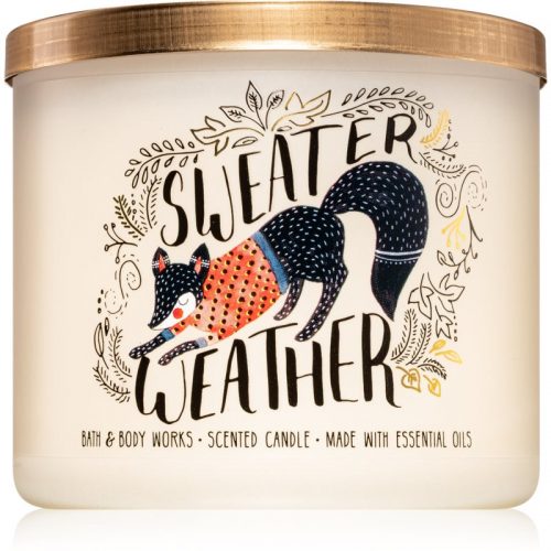 Bath & Body Works Sweater Weather świeczka zapachowa II. 411 g