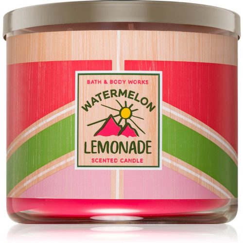 Bath & Body Works Watermelon Lemonade świeczka zapachowa I. 411 g