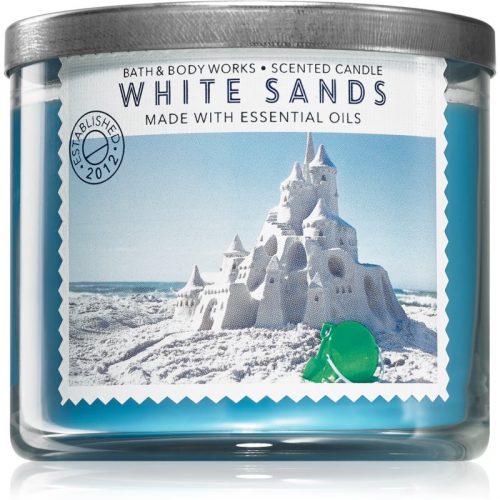 Bath & Body Works White Sands świeczka zapachowa 411 g