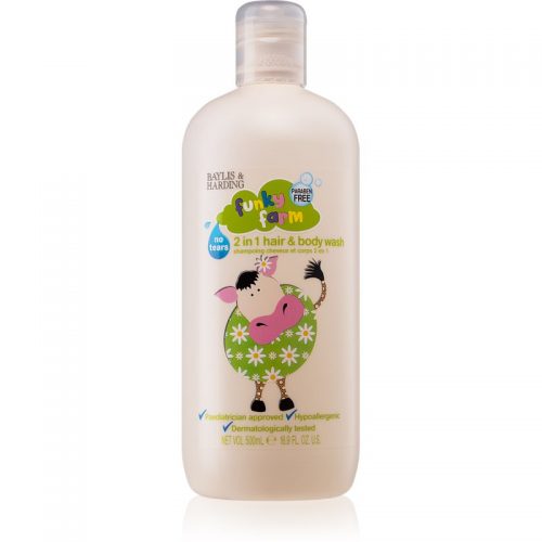 Baylis & Harding Funky Farm szampon i żel pod prysznic dla dzieci 500 ml