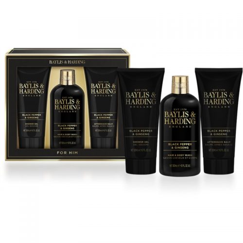 Baylis & Harding Men’s Black Pepper and Ginseng zestaw upominkowy I. 3 szt.