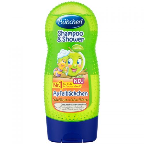 Bübchen Kids szampon i żel pod prysznic 2 w 1 Green Apple 230 ml