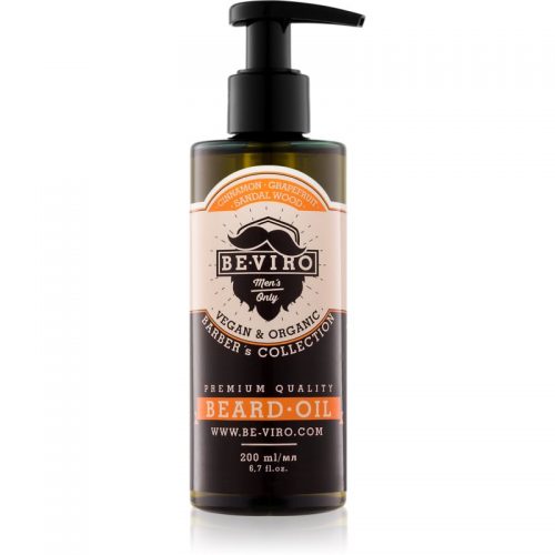 Be-Viro Men’s Only Grapefruit, Cinnamon, Sandal Wood olejek do brody 200 ml