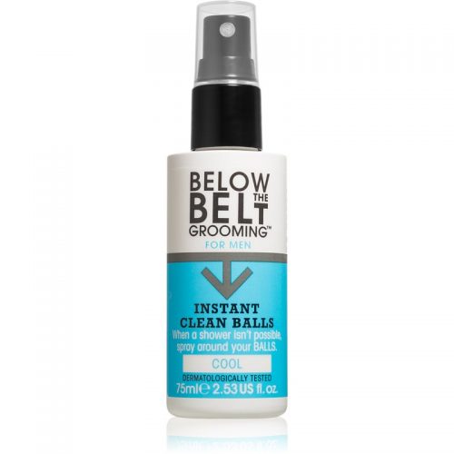 Below the Belt Grooming Cool spray odświeżający do okolic intymnych dla mężczyzn 75 ml