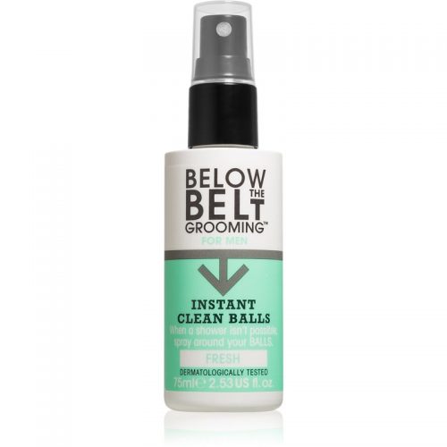 Below the Belt Grooming Fresh spray odświeżający do okolic intymnych dla mężczyzn 75 ml
