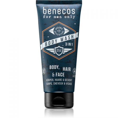 Benecos For Men Only 3 w 1 szmpon, odżywka i żel pod prysznic 200 ml