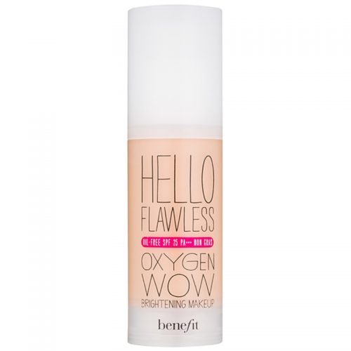 Benefit Hello Flawless Oxygen Wow podkład w płynie SPF 25 odcień Honey “I´m So Money” 30 ml