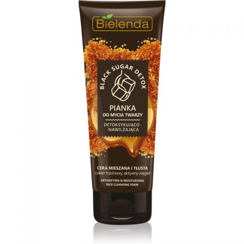 Bielenda Black Sugar Detox detoksykująca pianka oczyszczająca 175 g