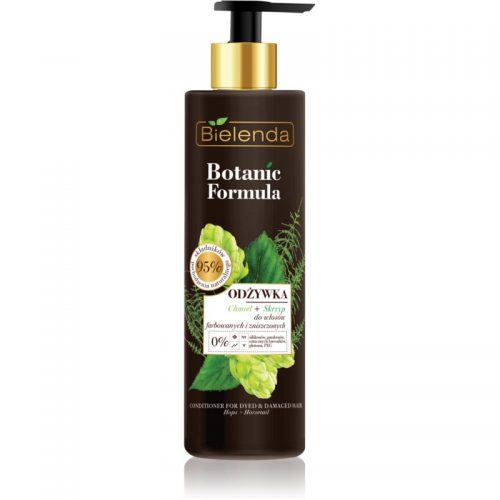 Bielenda Botanic Formula Hops + Horsetail odżywka do włosów zniszczonych i farbowanych 245 ml