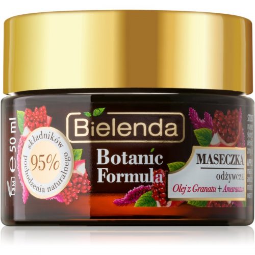 Bielenda Botanic Formula Pomegranate Oil + Amaranth maseczka nawilżająco odżywcza 50 ml