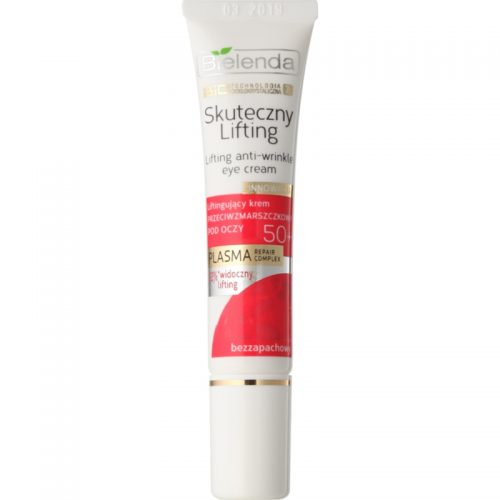 Bielenda Effective Lifting krem przeciwzmarszczkowy do okolic oczu z efektem liftingującym 15 ml