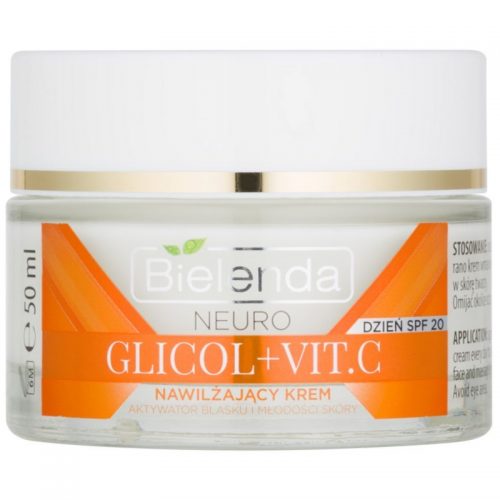 Bielenda Neuro Glicol + Vit. C krem nawilżający SPF 20 50 ml
