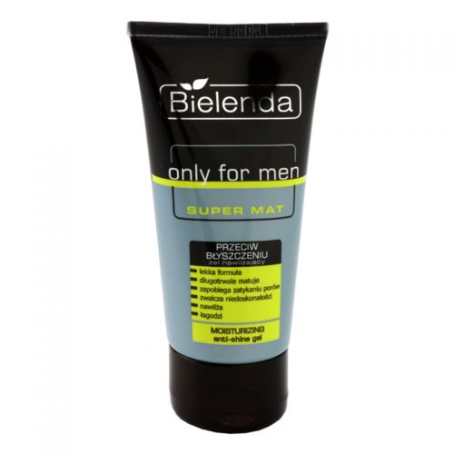 Bielenda Only for Men Super Mat żel nawilżający przeciw błyszczeniu i rozszerzonym porom 50 ml