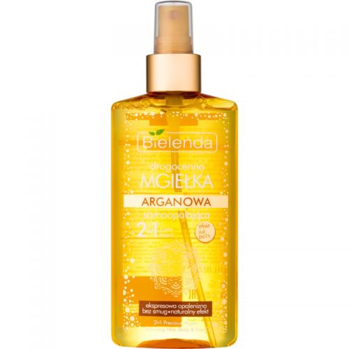 Bielenda Precious Oil Argan mgiełka samoopalająca do twarzy i ciała 150 ml