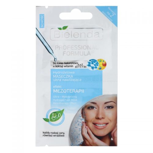 Bielenda Professional Formula maseczka żelowa nawilżająca 2 x 5 g