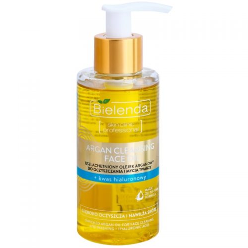 Bielenda Skin Clinic Professional Moisturizing olej arganowy czyszczący z kwasem hialuronowym 140 ml