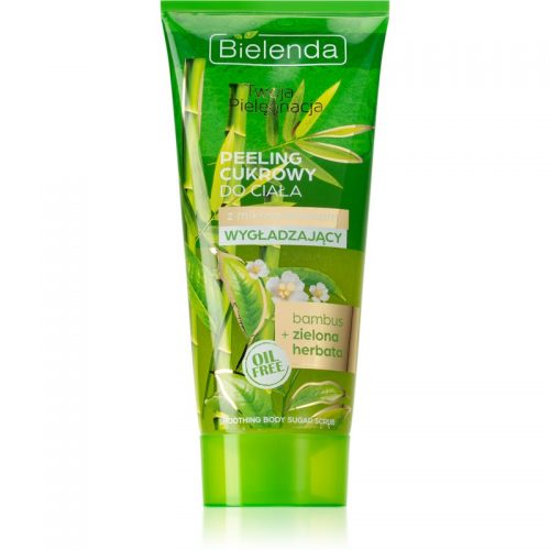 Bielenda Your Care Bamboo & Green Tea wygładzający peeling cukrowy 200 g