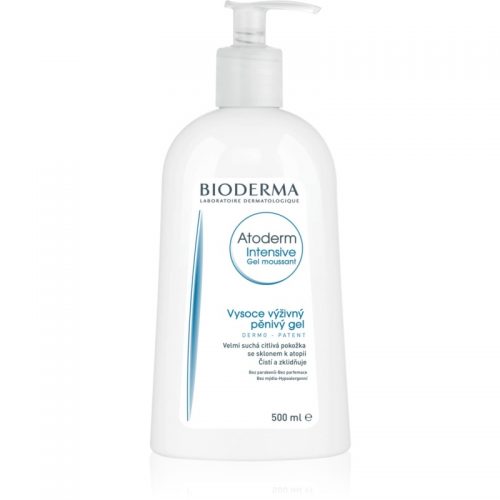Bioderma Atoderm Intensive odżywczy, pieniący się żel do skóry suchej i atopowej 500 ml
