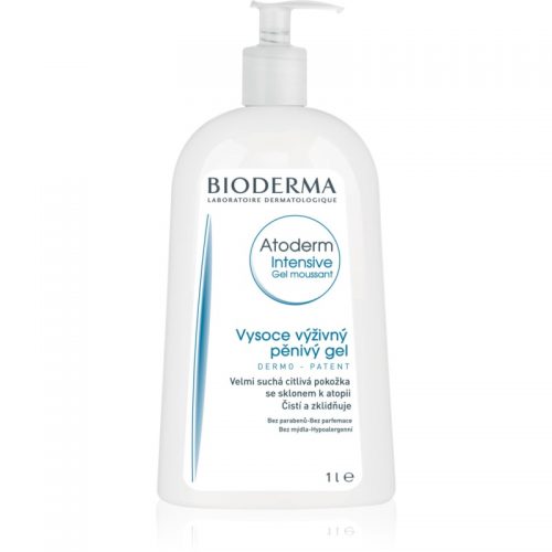 Bioderma Atoderm Intensive odżywczy, pieniący się żel do skóry suchej i atopowej 1000 ml