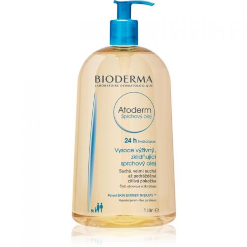 Bioderma Atoderm intensywnie odżywiający i łagodzący olejek pod prysznic do skóry suchej i podrażnionej 1000 ml