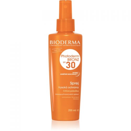 Bioderma Photoderm Bronz spray ochronny przedłużający naturalną opaleniznę SPF 30 200 ml