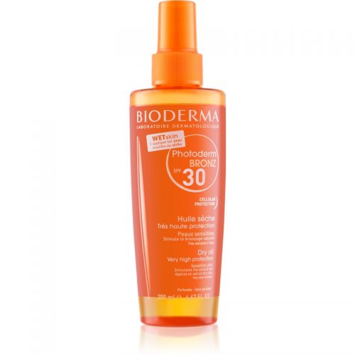 Bioderma Photoderm Bronz suchy olejek w sprayu SPF 30 200 ml