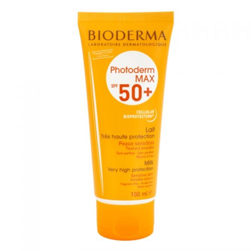 Bioderma Photoderm Max mleczko do opalania do skóry alergicznej SPF 50+ 100 ml