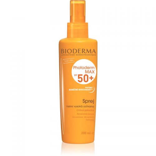 Bioderma Photoderm Max spray do opalania bez substancji zapachowych SPF 50+ 200 ml