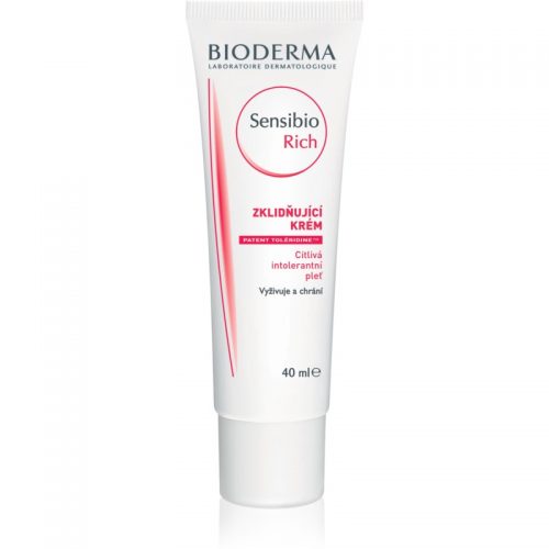 Bioderma Sensibio Rich kojący krem nawilżający do skóry suchej i bardzo suchej 40 ml